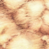 yellow and orange section of a painting linking to a larger version of a watercolour painting about cellular landscapes