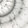 section of a graphite based artwork on hot pressed Arches watercolour paper linking to larger version about models of congnition